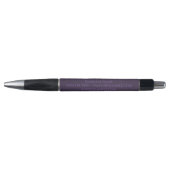 Dusty Violet Crescent Moons Monogram Pen (Voorkant)