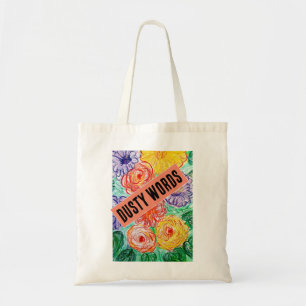 Dusty Words Canvas tas