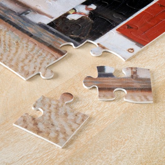 Dutch Alley, Johannes Vermeer Legpuzzel (Zijkant)