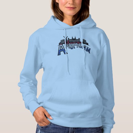 Dutch Amsterdam Souvenir Hoodie (Voorkant)