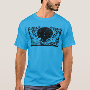 Dutch Arts & Crafts Peacocks T-shirt