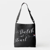 Dutch at Heart, Nederland Crossbody Tas (Achterkant)