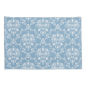 Dutch Blue Damask Kussensloop (Achterkant-Rechts)