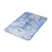 Dutch Blue Floral Delfts Stijl Badmat (Gekanteld)