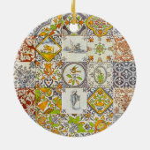 Dutch Ceramic Tiles Ornament (Achterkant)