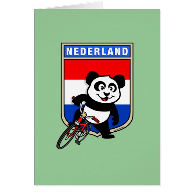 Dutch Cycling Panda (Voorkant)