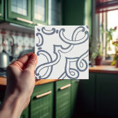 Dutch Delft Blue Repro Backsplash Kitchen Azulejo Tegeltje