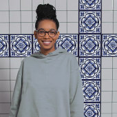 Dutch Delft Blue Repro Backsplash Kitchen Wall cer Tegeltje