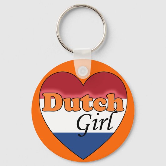 Dutch Girl Sleutelhanger (Voorkant)