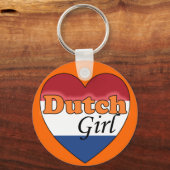 Dutch Girl Sleutelhanger (Voorkant)