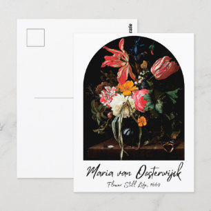 Dutch Masters: een bloemenstilleven Briefkaart