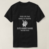 Dutch Rabbit Bunny OEigenaars T Shirt Funny Rabbit (Design voorkant)