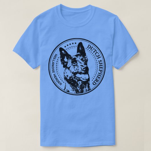 Dutch Shepherd Dutchie (13) T-shirt (Design voorkant)