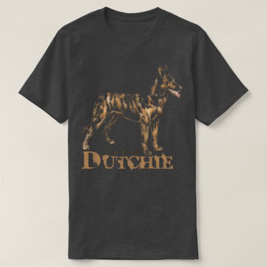 Dutch Shepherd Dutchie (15) T-shirt (Design voorkant)