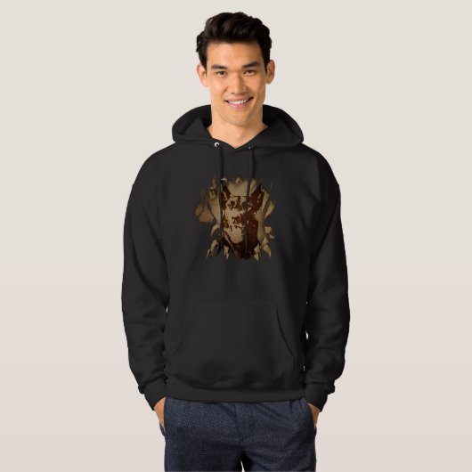 Dutch Shepherd - Dutchie Hoodie (Voorkant volledig)