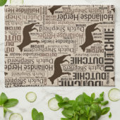 Dutch Shepherd - Hollandse Herder - Dutchie Theedoek (Gevouwen)