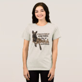 Dutch Shepherd -Hollandse Herdershond Tri-Blend Shirt (Voorkant volledig)