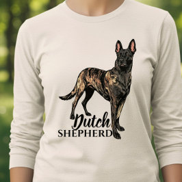 Dutch Shepherd -Hollandse Herdershond Tri-Blend Shirt