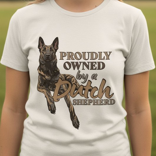 Dutch Shepherd -Hollandse Herdershond Tri-Blend Shirt