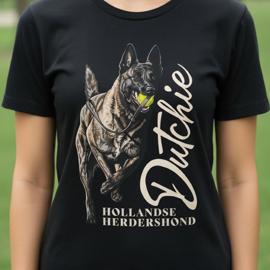 Dutch Shepherd -Hollandse Herdershond Tri-Blend Shirt