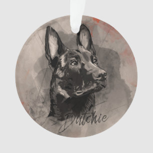 Dutch Shepherd - Illustration utchie