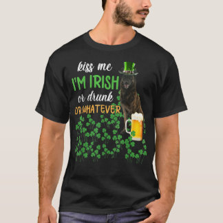 Dutch Shepherd Kiss Ik ben Iers of Drink of gehuch T-shirt