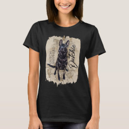 Dutch Shepherd - Nederlandse illustratie T-shirt