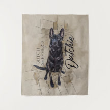 Dutch Shepherd - Nederlandse illustratie