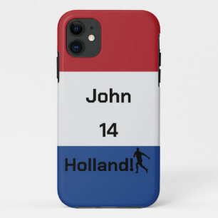 Dutch Soccer, aanpasbaar iPhone 11 Hoesje