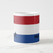 Dutch Soccer, aanpasbaar Extra Grote Beker (Voorkant)