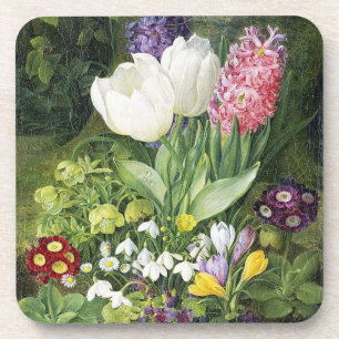 Dutch Spring Flowers Bier Onderzetter