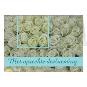 Dutch Sympathy Met oprechte deelnememte