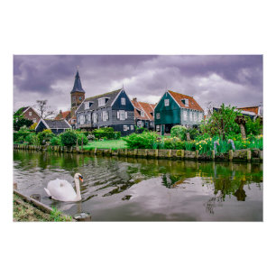 Dutch Village Marken Perfect Poster