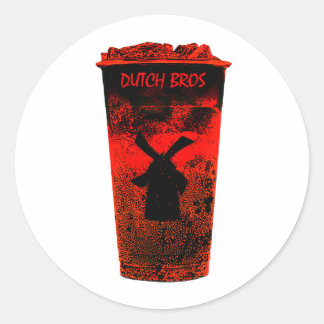 DutchBros Iced Rebel Ronde Sticker