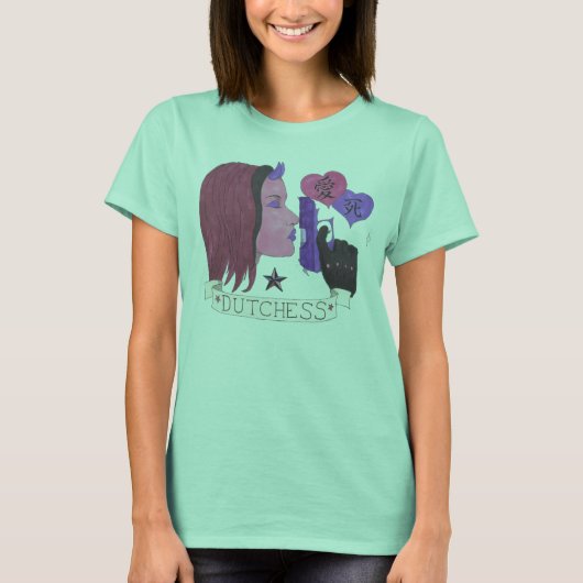 Dutchess DeLounge Tattoo Ladies T-Shirt (Devant)