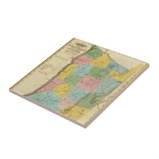 Dutchess, provincie Putnam Tegeltje (Zijkant)