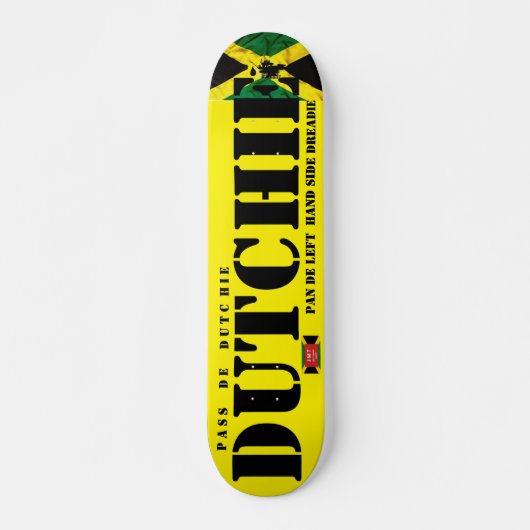 DUTCHIE JMT 7 3/4-inch skateboard Deck (Voorkant)
