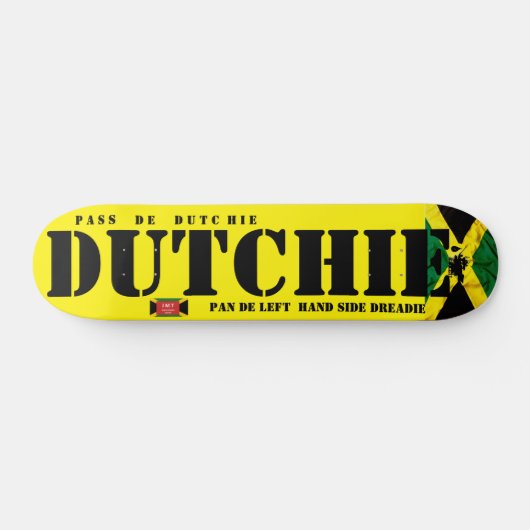 DUTCHIE JMT 7 3/4" Skateboard Deck (Horz)