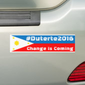 Duterte DU30-bumpersticker Bumpersticker (Op auto)