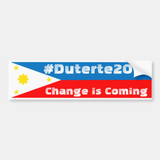 Duterte DU30-bumpersticker Bumpersticker