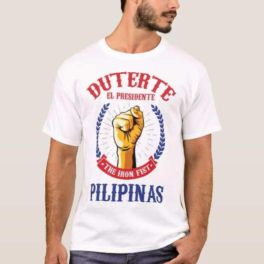 Duterte Philippine President T-shirt (Voorkant)