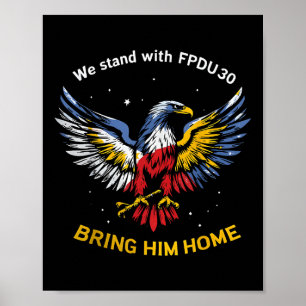 Duterte Supporter Shirt 2025, Breng hem naar huis Poster