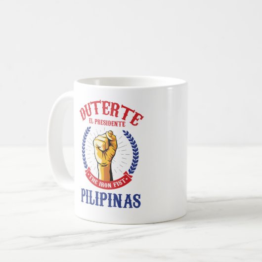 Duterte - tasse d'EL Presidente (Devant gauche)