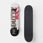 DUTTY ROCK ./ JMT SKATEBOARDS (Voorkant)