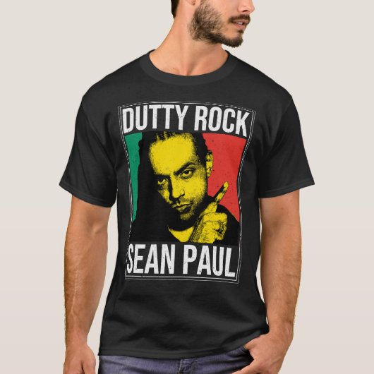 Dutty Rock - Sean Paul   T-shirt (Voorkant)