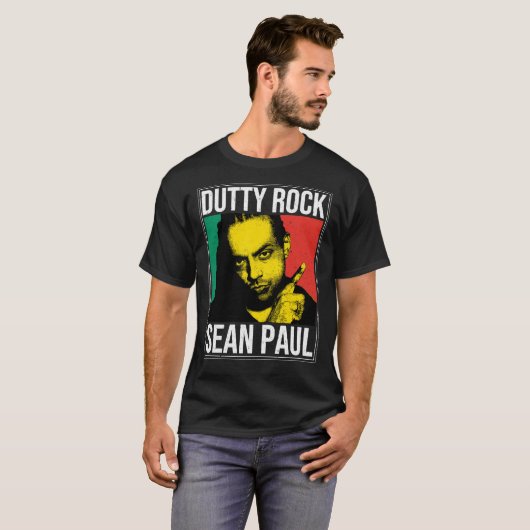 Dutty Rock - Sean Paul   T-shirt (Voorkant volledig)