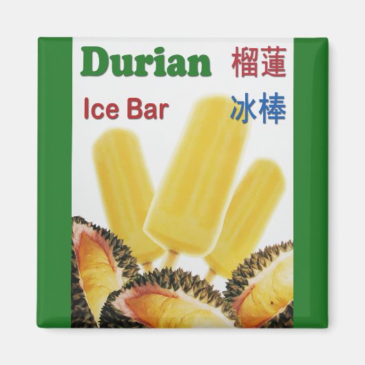 Duur IJsboog tropische fruitpopulatie Magneet (Voorkant)