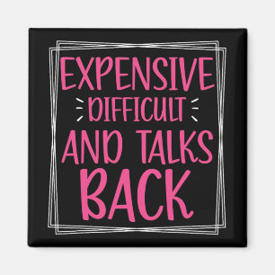 Duur moeilijk en praatjes achteraan Moederdag mam Magneet