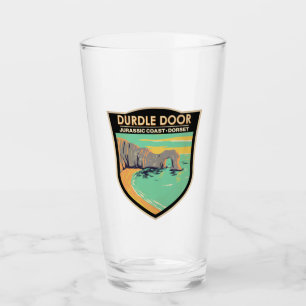 Duur van de Jurassic-kust in Dorset England Glas