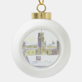 Duurham Cathedral bauble Keramische Bal Ornament